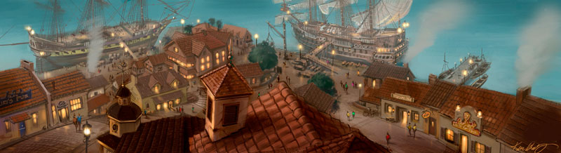 Pirate Village Concept
